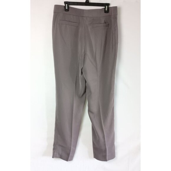 Focus 2000 Grey Shark Dress Pants Women’s Size 14 Straight Leg NWT Flattering - Picture 4 of 9